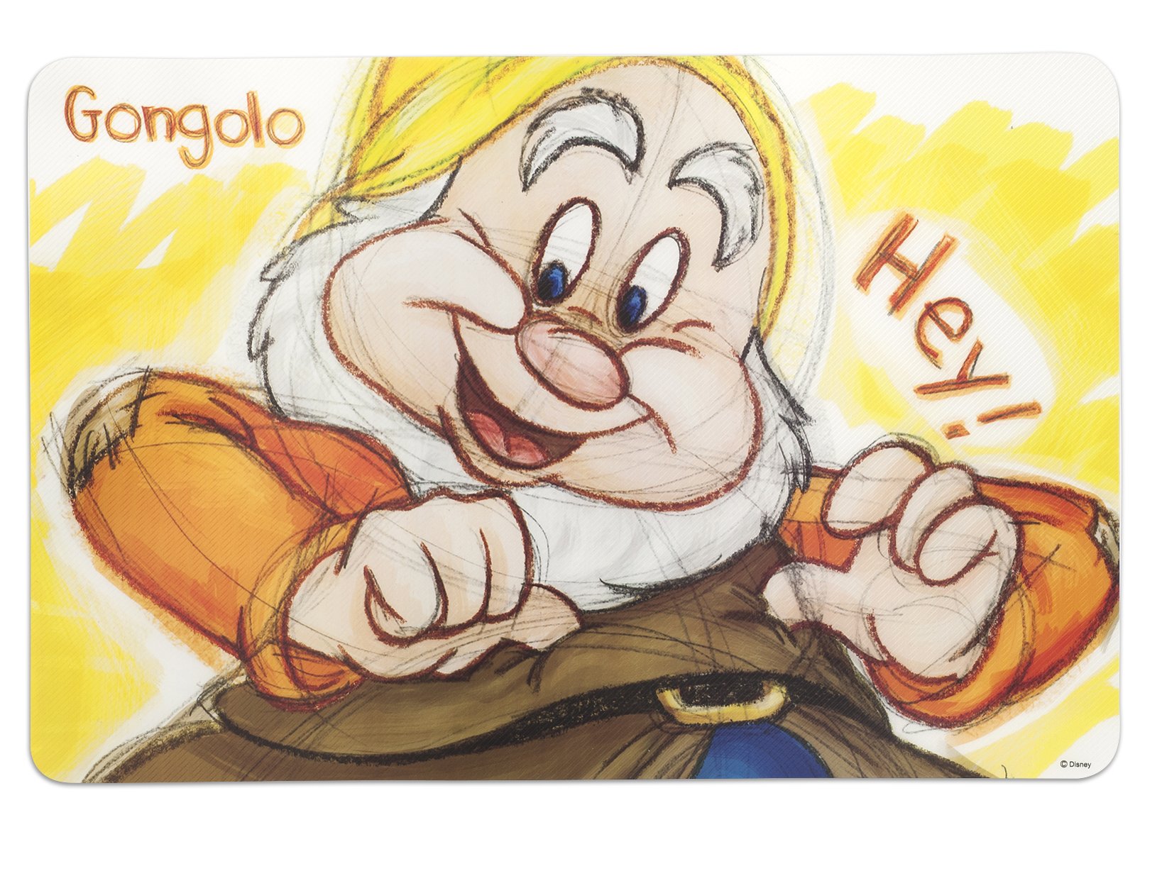 H & H 9474800 Disn Dwarfs Placemat Polypropylene