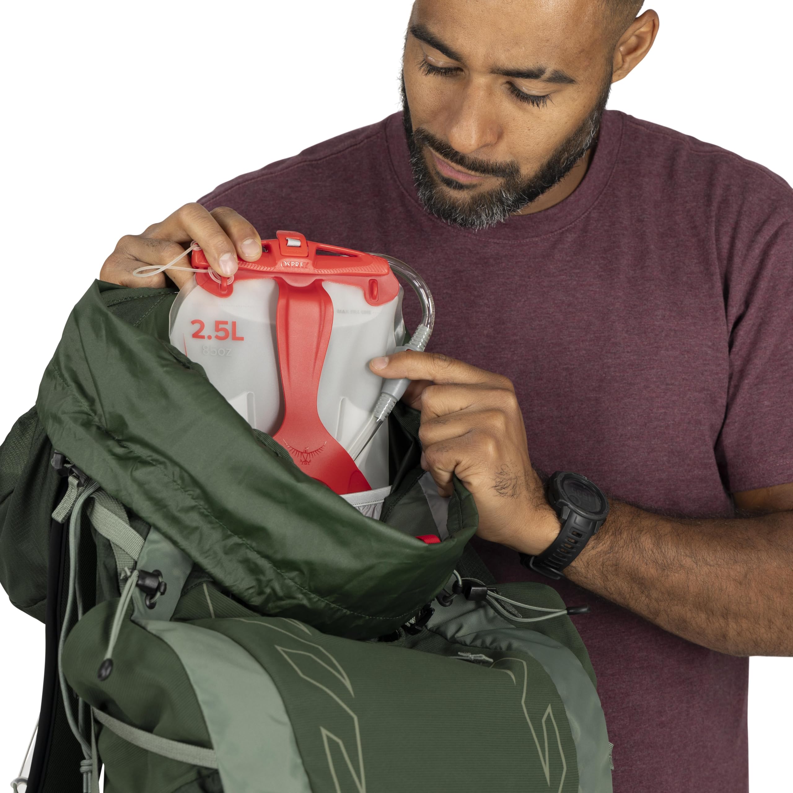 Osprey Talon 33L - Zaino da trekking leggero da uomo, con cintura