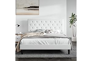 SHAW CERLIN Full Size Bed Frame for Teen Girls