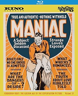 Maniac Forbidden Fruit: The Golden Age of the Exploitation Picture Vol. 17