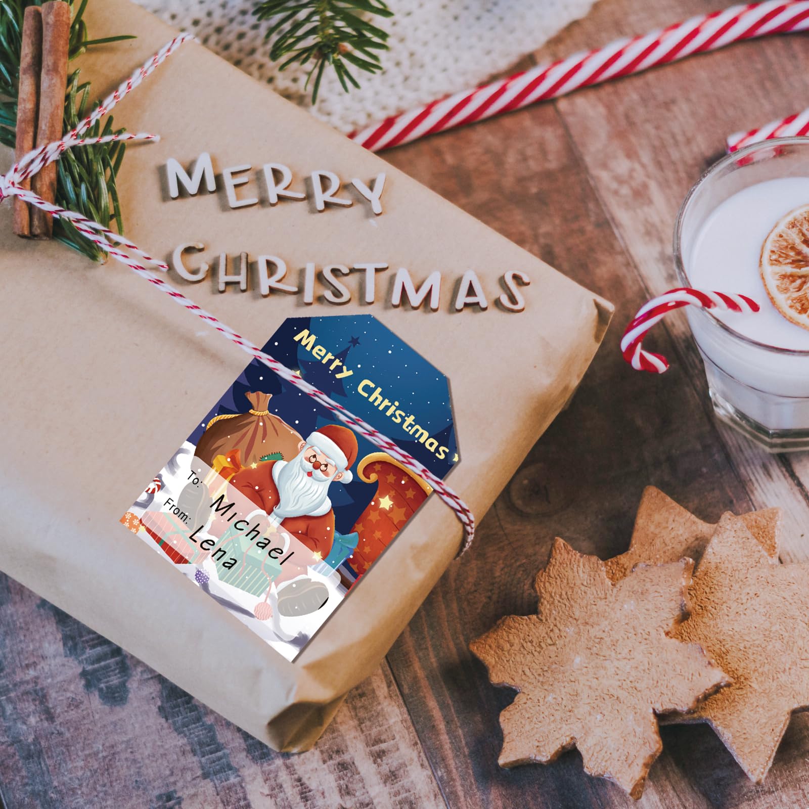 Pochette De 120 étiquettes Rondes Autocollantes Brillantes, Personnalisables Et Imprimables