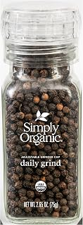 Simply Organic Daily Grind, Certified Organic | 2.65 oz | Piper nigrum L.