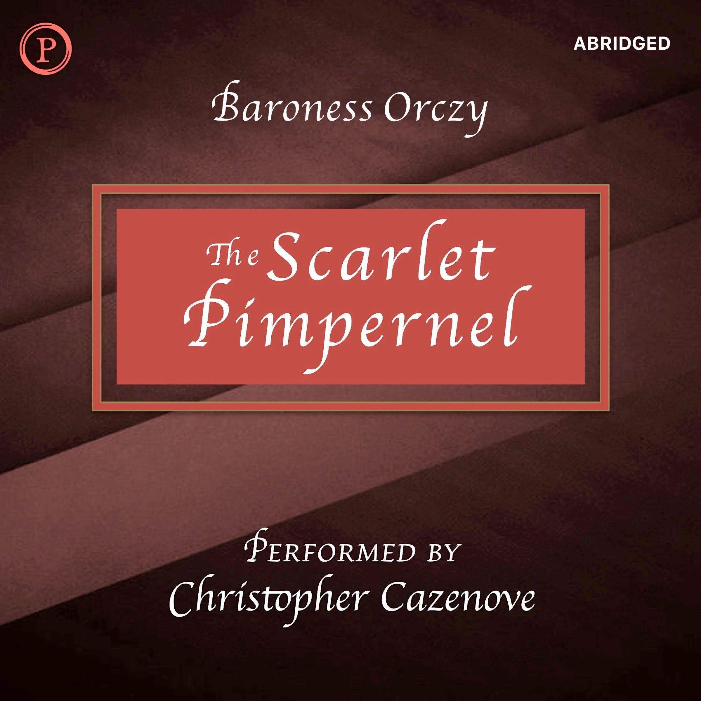 Cover art for The Scarlet Pimpernel