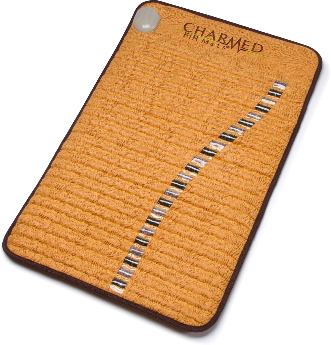 220 Volt Far Infrared Mini Mat, Heating Pad with Amethyst Crystal Radiant Heat (20" X 31") Adjustable Temp Settings, Comfortably Flexible