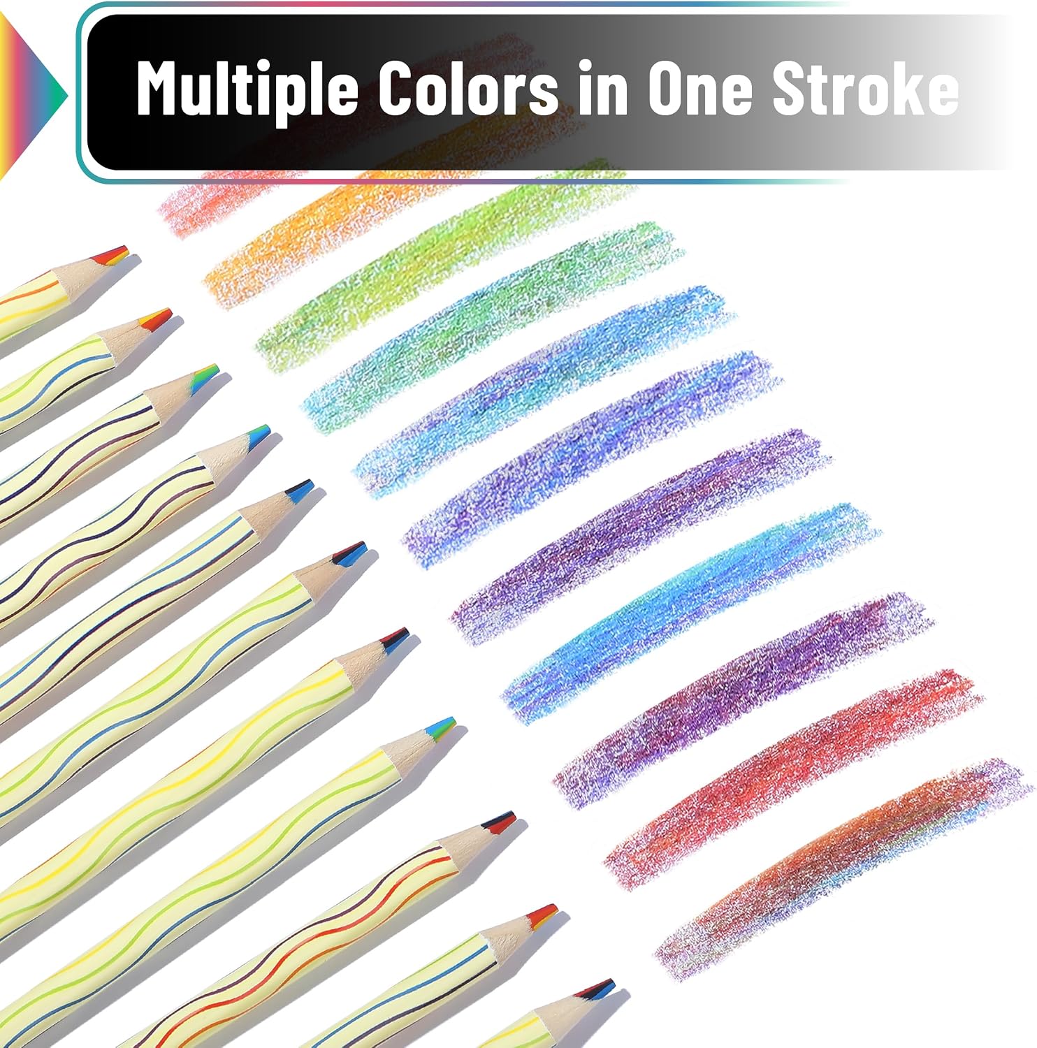 Mr. Pen- Rainbow Pencils Bulk, 48 Pack image 4