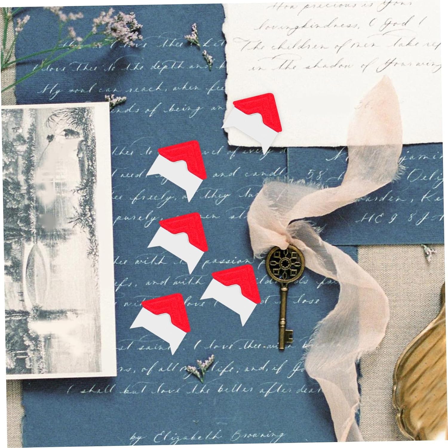 Artibetter 10 Pack DIY Retro Gold Scrapbook Supplies Adhesive Photo Corners for Scrapbooking Self-Adhesive Paper Photo Corners for Frames