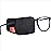 Astropic Large Silk Eye Patch for Adults Kids Big Glasses to Cover Either Eye (Large, Black)