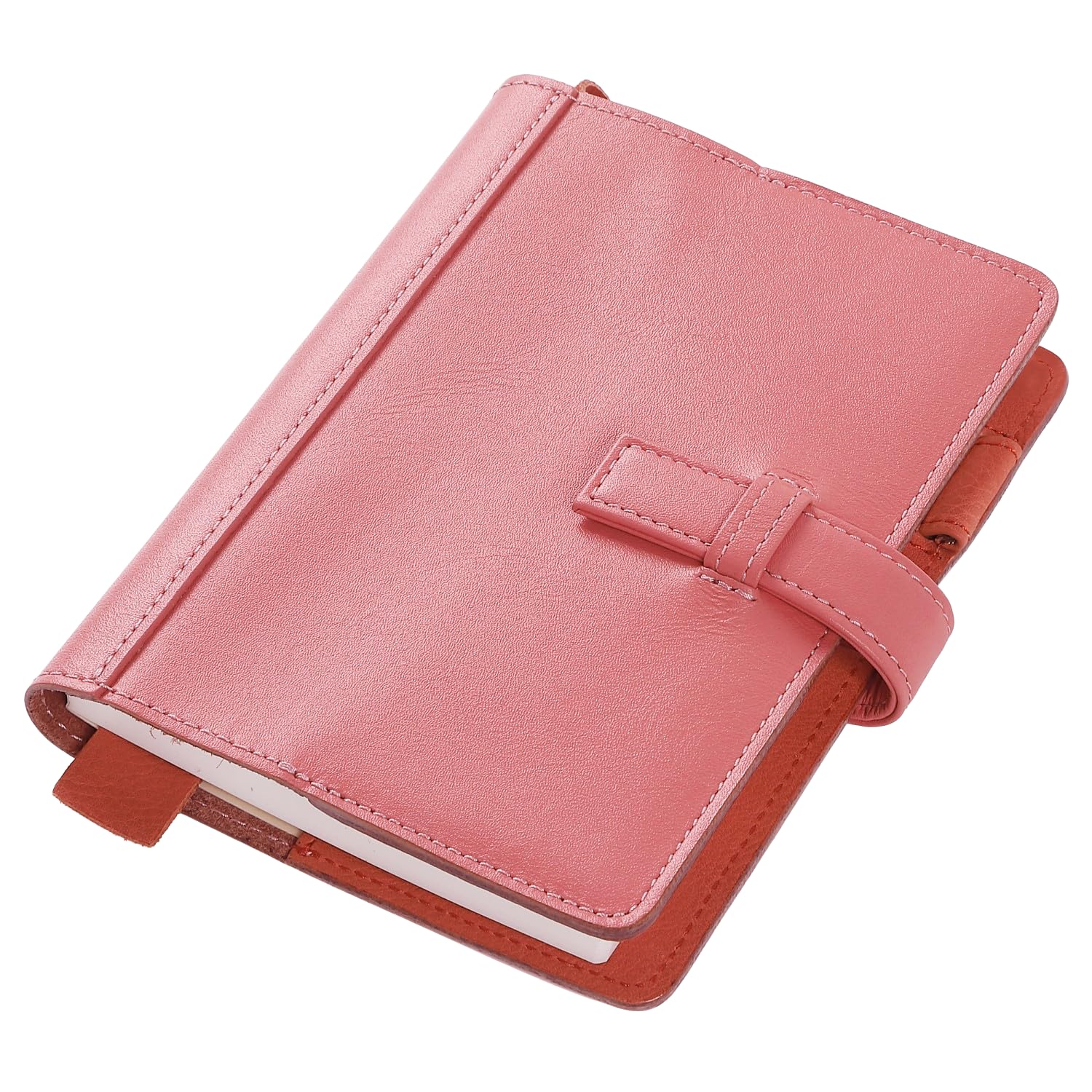 MonoBox Leather A6 Notebook Cover Sumo Bi-Color Hobonichi Techo Planner