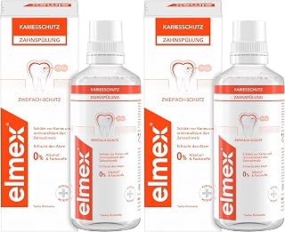 elmex Mundspülung Kariesschutz, ohne Alkohol, 400 ml