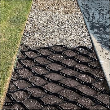 2 Inch Thick Erosion Control Grid for Slope Protection, for Patio Path Grass Rocks Filling, 3.3ft/ 6.6ft/ 10ft/ 13ft/ 16ft/ 20ft, Geogrid Permeable Paver for Outdoor, Fire Lanes, Hill Incline  Color