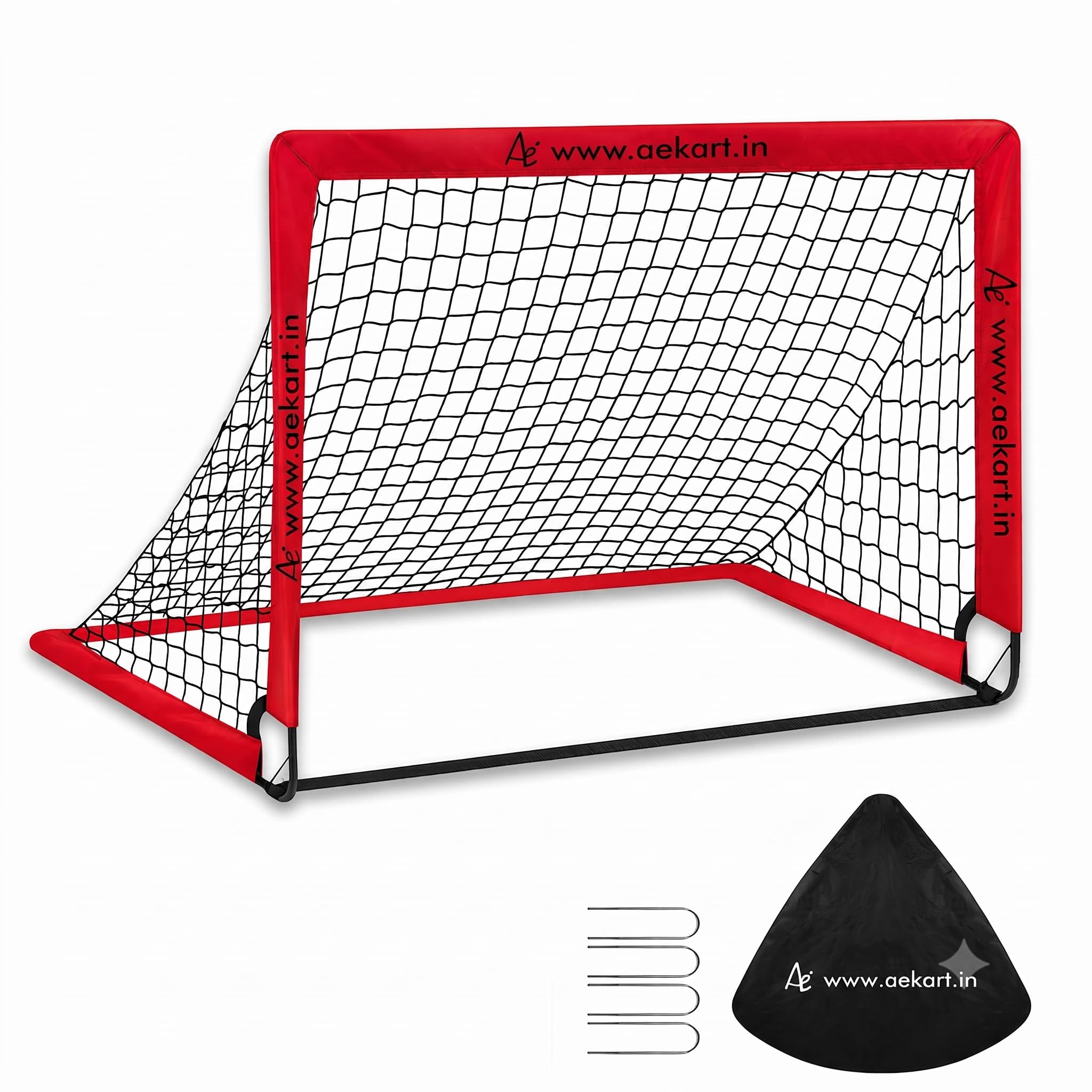 POP-UP Football Goal NET | Foldable Design, 1.65 kg Lightweight, Indoor & Outdoor Use, No Tools Required,-image-21
