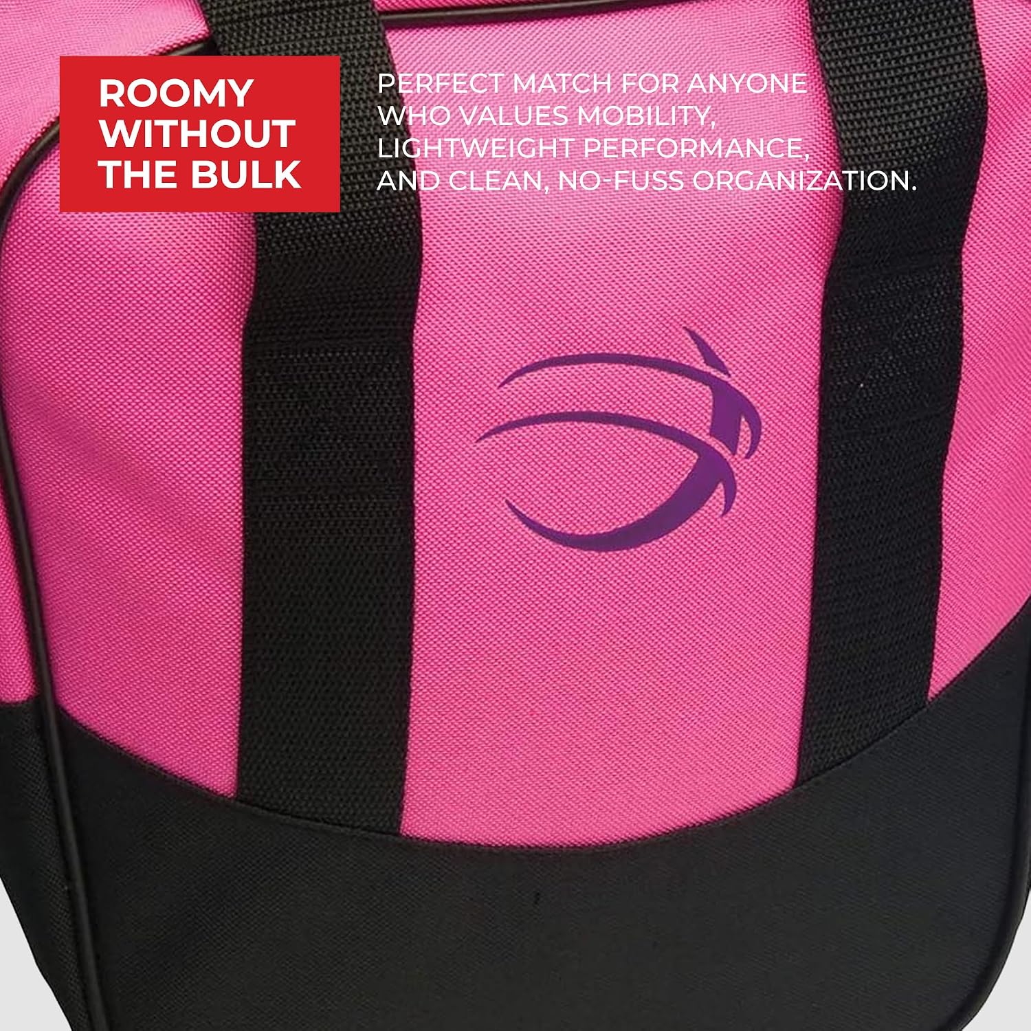BSI Nova Bowling Bag for Men & Women – Single Ball Tote with Compact Shoe & Accessory Storage