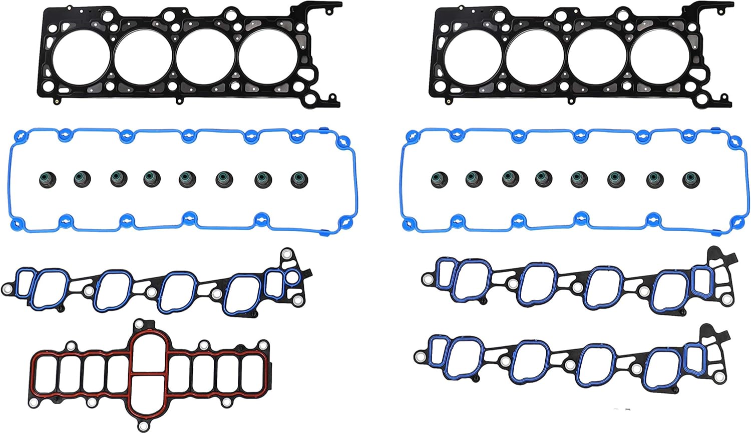 DNJ Head Gasket Set HGS4170 For 99-05 Ford 5.4L V8 SOHC Naturally Aspirated, Supercharged