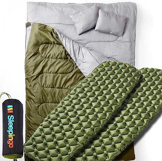 Sleepingo Camping Sleeping Pad (Large) Two Ultralight
