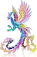 Vista 8 de Rompecabezas de metal 3D, rompecabezas de metal 3D de dinosaurio mecánico para adultos, serie Velociraptor, arte de decoración del hogar