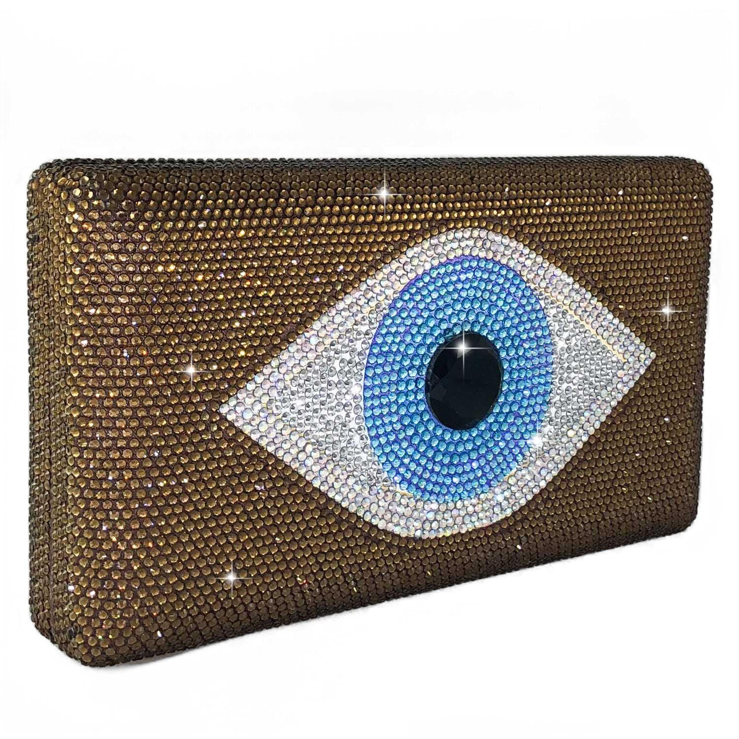 Mini pochette en cristal pour accessoiriser une robe de soirée chic - 8
