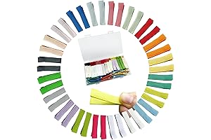 40PCS Fully Lined Alligator Hair Clips for Baby Fine Hair