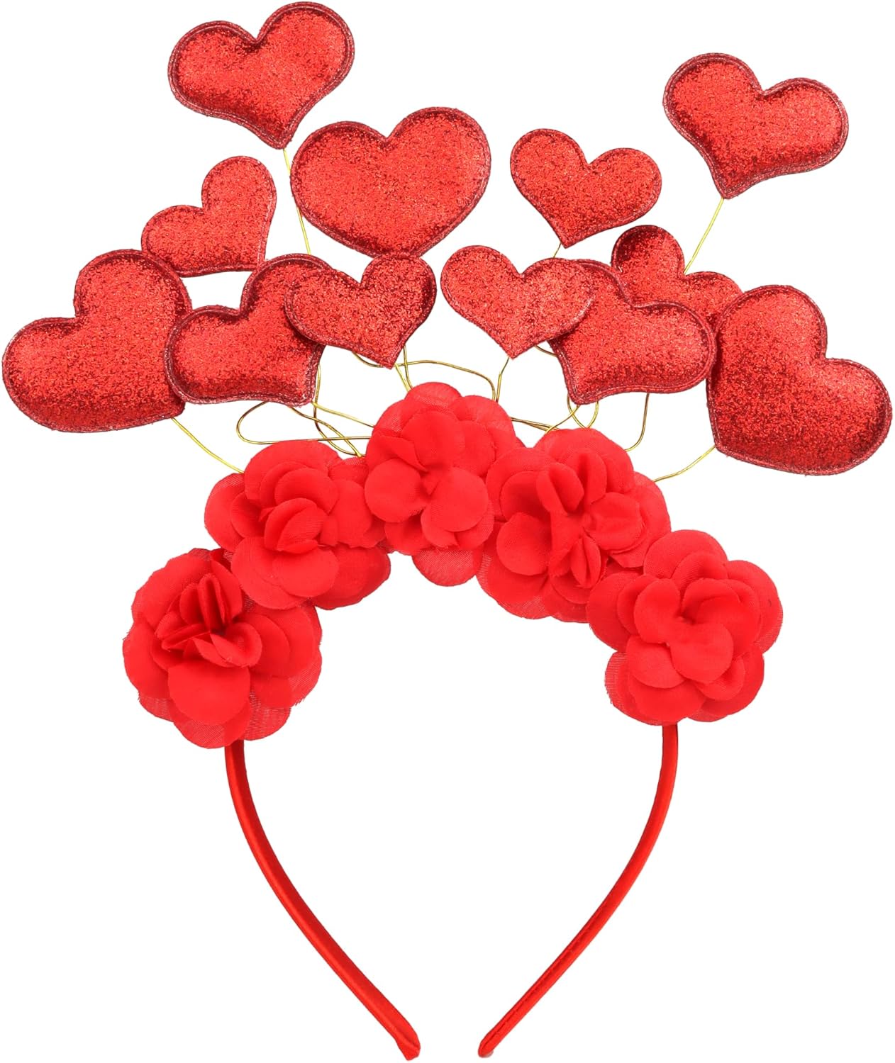 Needzo Valentine's Day Headband Boppers, Vday Party Supplies - Image 3