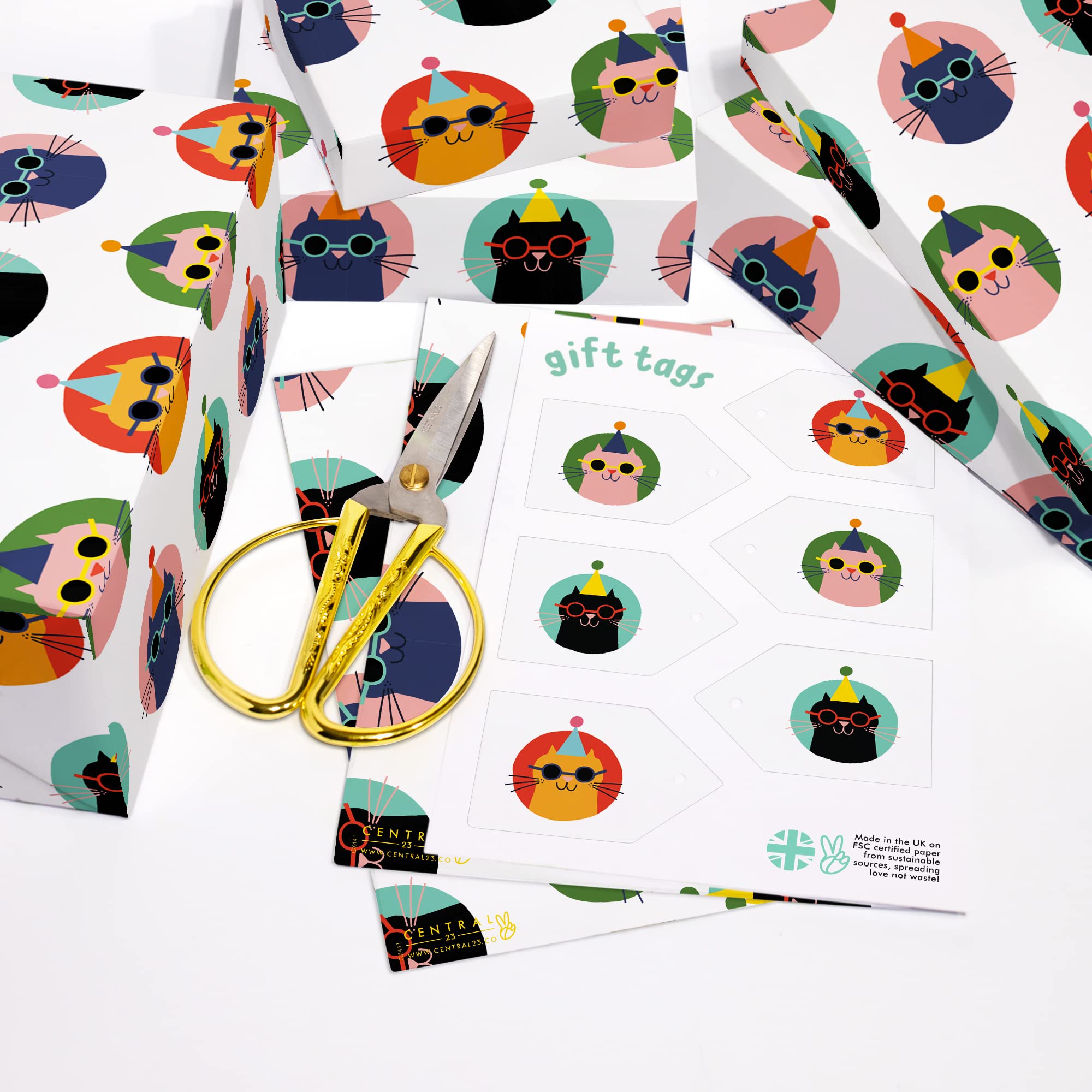 Partycolare- Carta Regalo 70x100 Cm Palloncini Fotografico