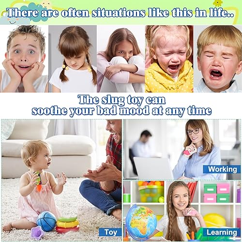 Miniatura 3 de Juego de 6 juguetes para ansiedad con cuchillo de zanahoria, con impresión 3D, cuchillo de rábano, juguetes de descompresión para adultos,