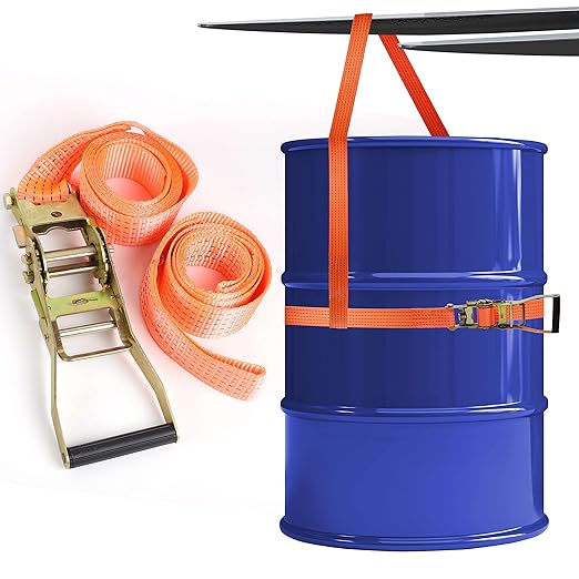 Drum Handling Sling Drum Lifter Drum Sling Strap for 55 Gallons Steel