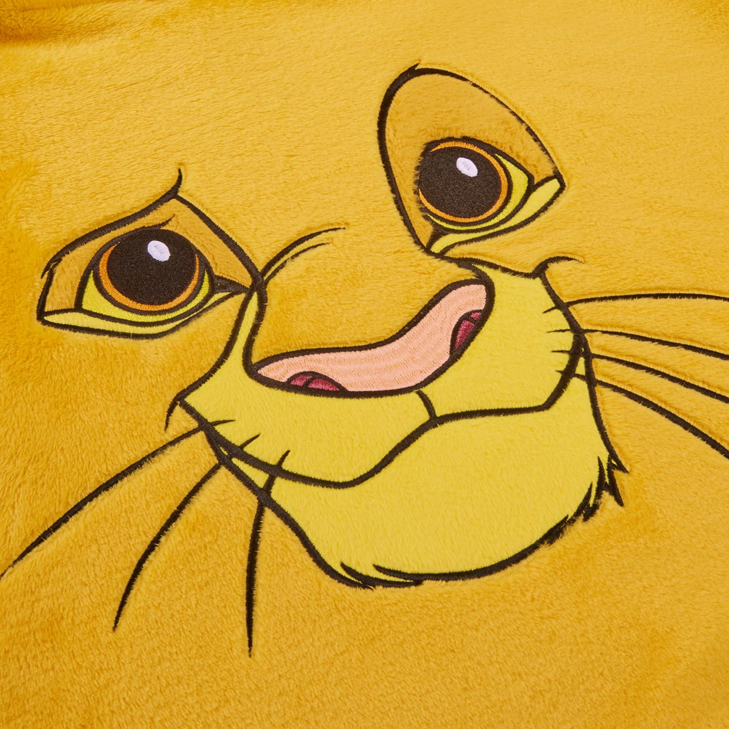 Disney Le Roi Lion Sweat à Capuche pour Enfants | Sweat à Capuche Surdimensionné pour Filles et Garçons en Polaire Douce | Peignoir Simba avec Capuche | Doublure de Capuche en Sherpa | Cadeau pour