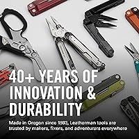 Vista 7 de LEATHERMAN, accesorio adicional para herramientas múltiples, extensor de desarmador de brocas, plateado