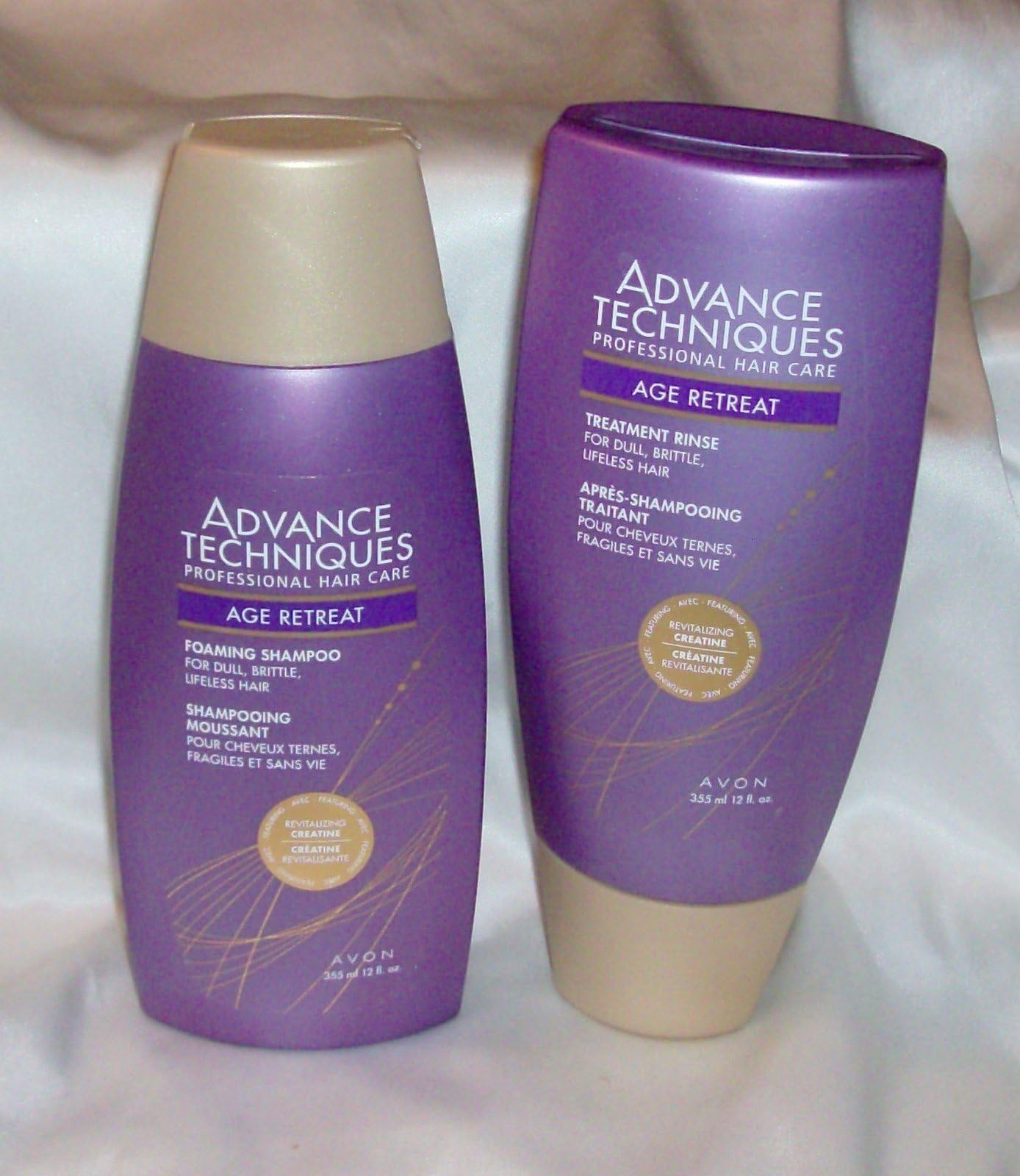 Age Retreat Foaming Shampoo Dull Brittle Lifeless Hair)