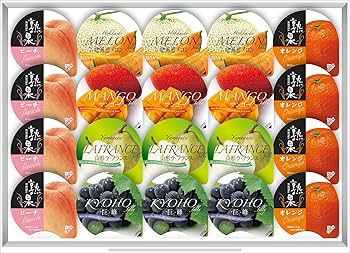 Amazon.co.jp: 金澤兼六製菓バラエティフルーツゼリーギフトJP