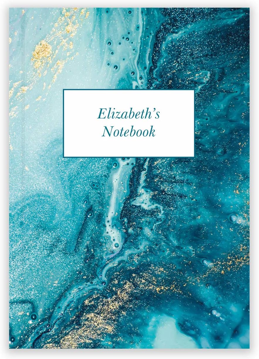 Personalised 60 Page A4 Notebook by Paper Themes - Ocean