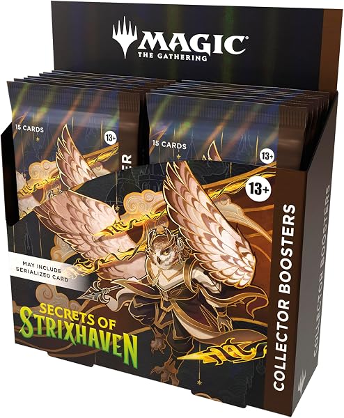 Caja de Sobres de coleccionista de Secretos de Strixhaven, de Magic: The Gathering (Versión en Inglés) - 1