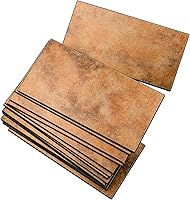 Vista 7 de Protector contra salpicaduras hexagonal blanco de despegar y pegar - Azulejo de pared de cerámica sintética, compuesto de aluminio tipo panal