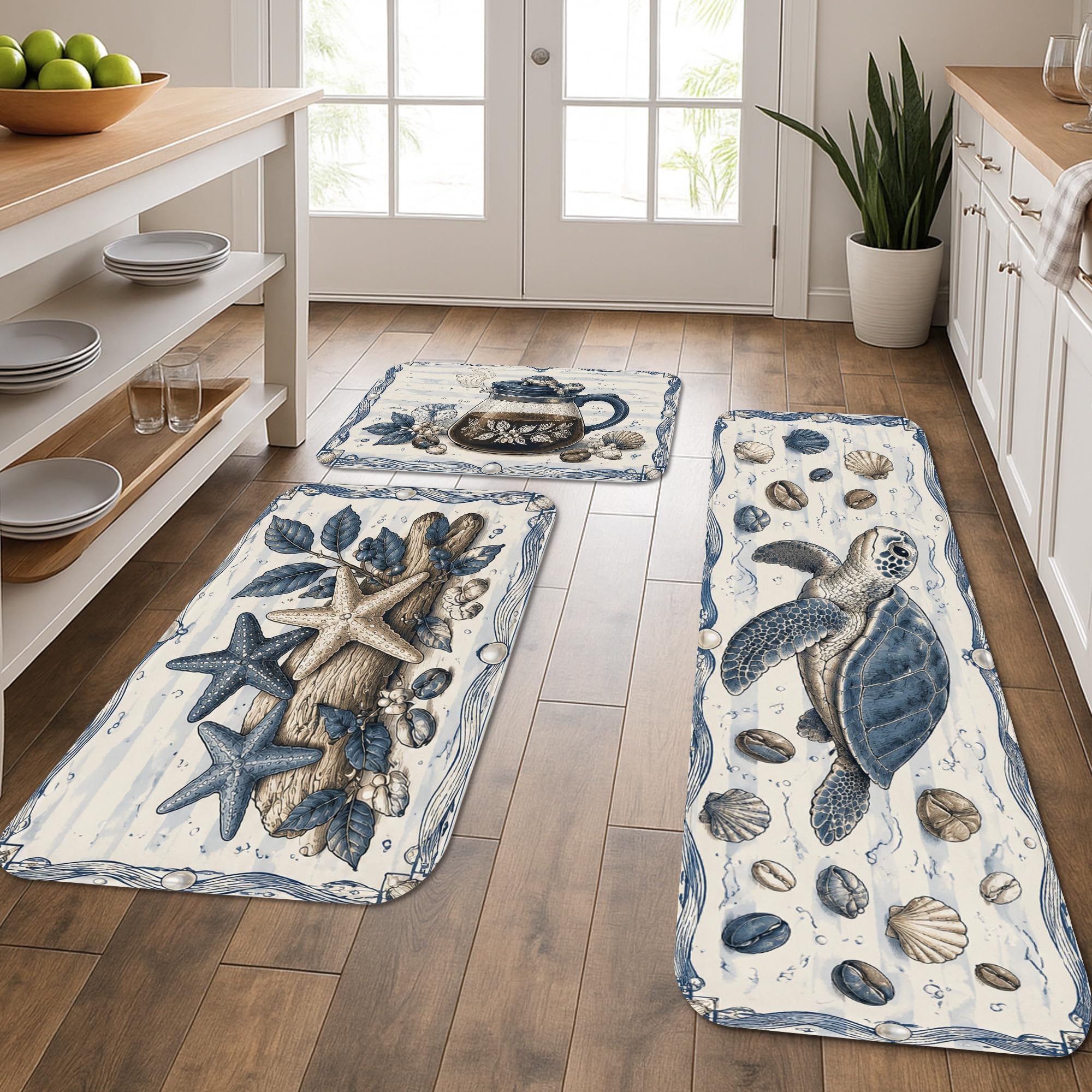 Tapis de cuisine doux pour éviter la fatigue et protéger le sol de l'évier