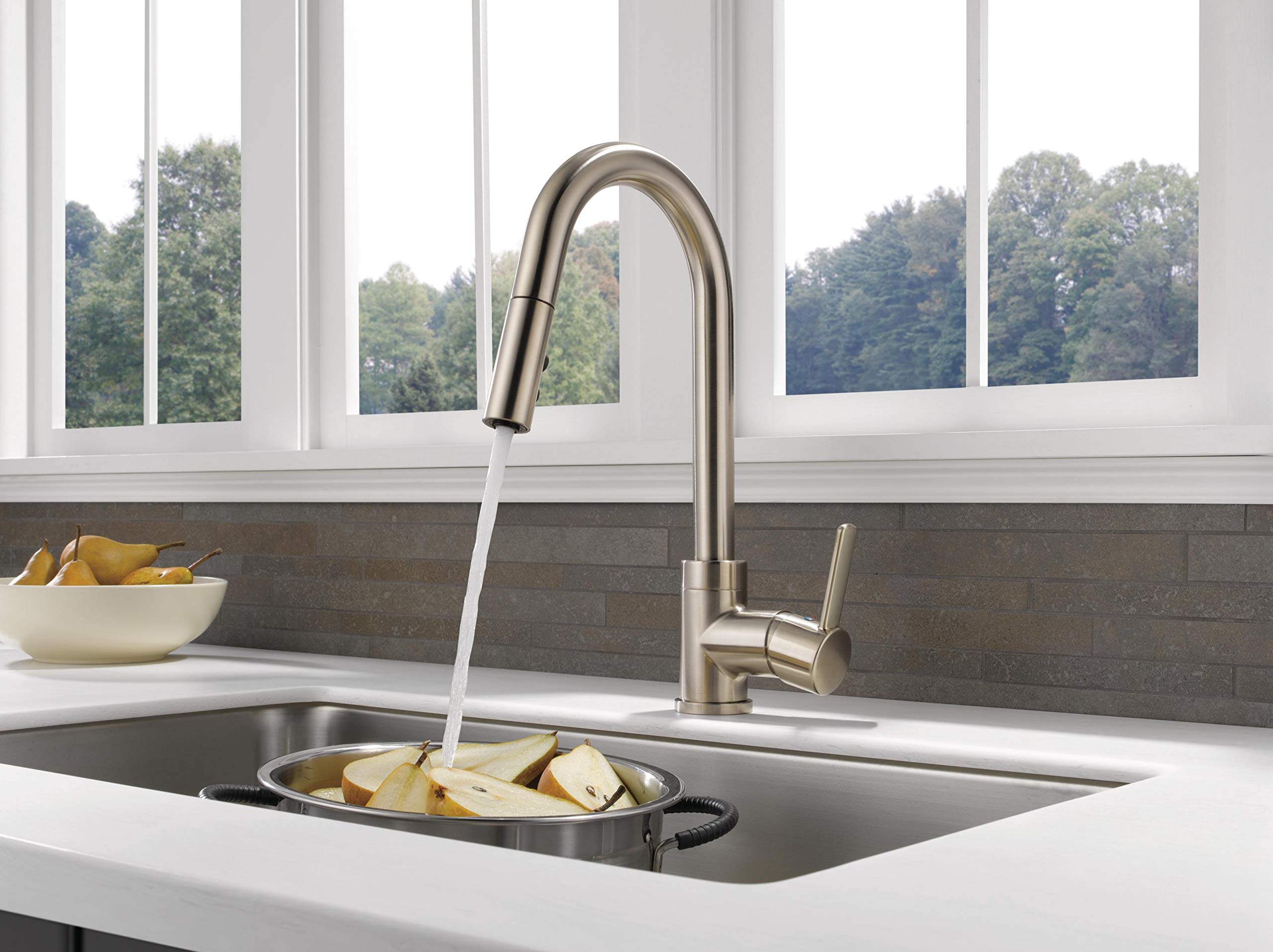 Peerless Precept Single Handle Kitchen Sink Faucet With Pull Down Sprayer Stainless P188152lf Ss Buy Online At Best Price In Uae Amazon Ae
