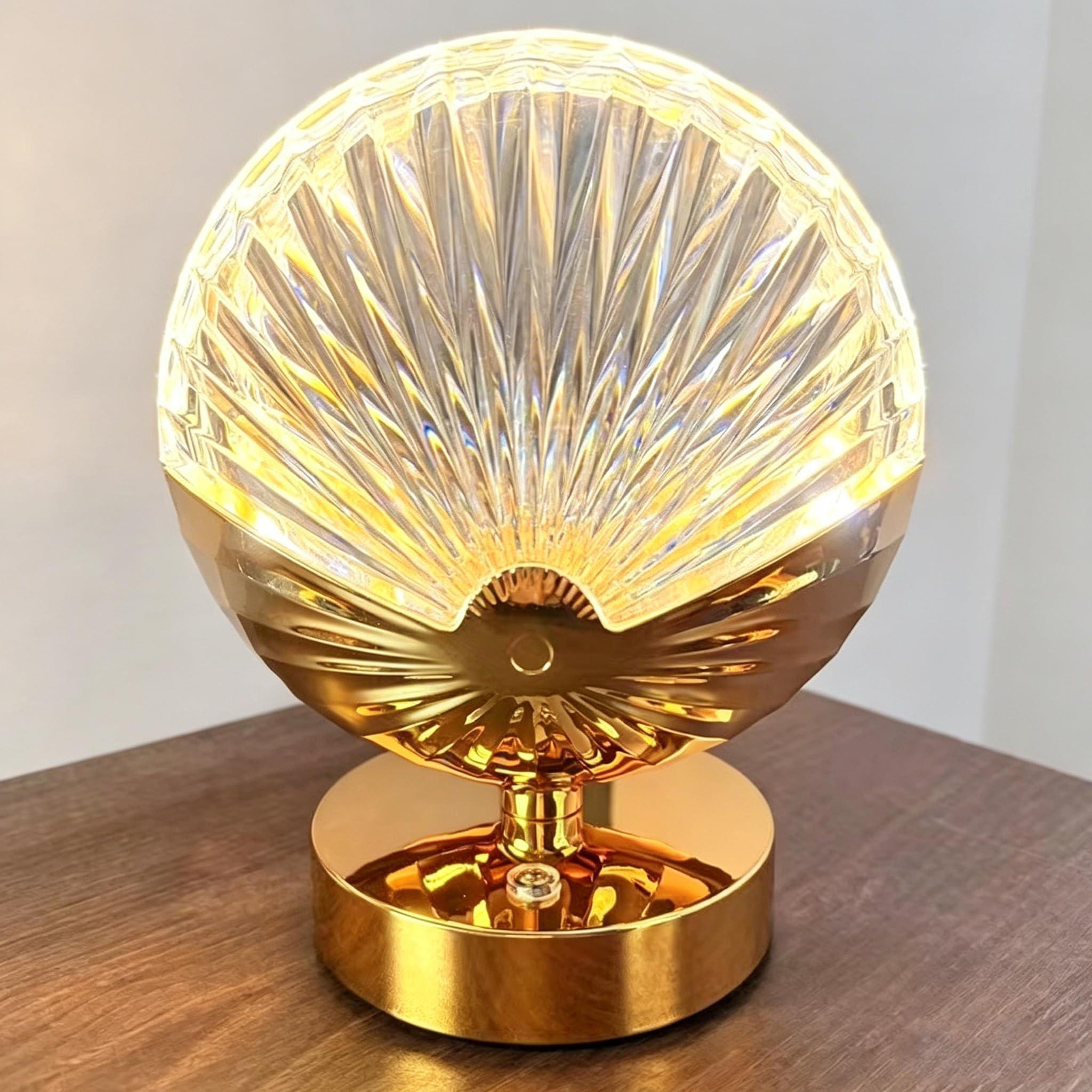 Maimeili Diamond Crystal Table Lamp Stepless Dimmable Desk Lamp — image 1