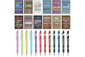Mini Inspirational Gift Sets for Mom in Bulk: Motivational Faith Pocket Journals...