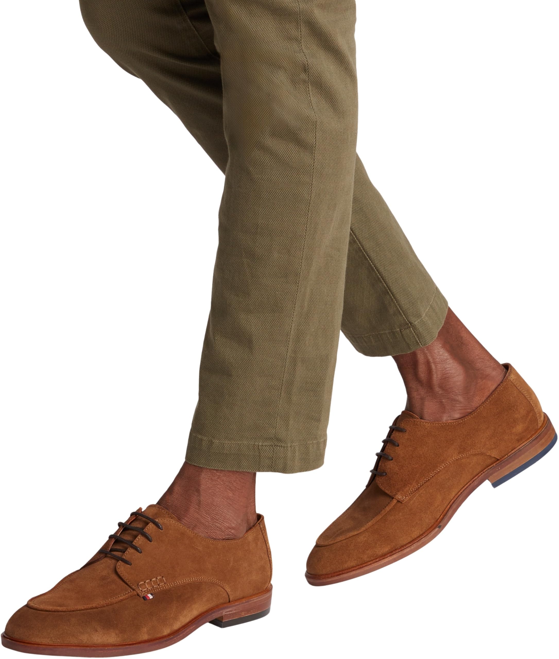 Tommy Hilfiger Mężczyźni Hilfiger Thunit Suede M Toe ShoeButy Derby