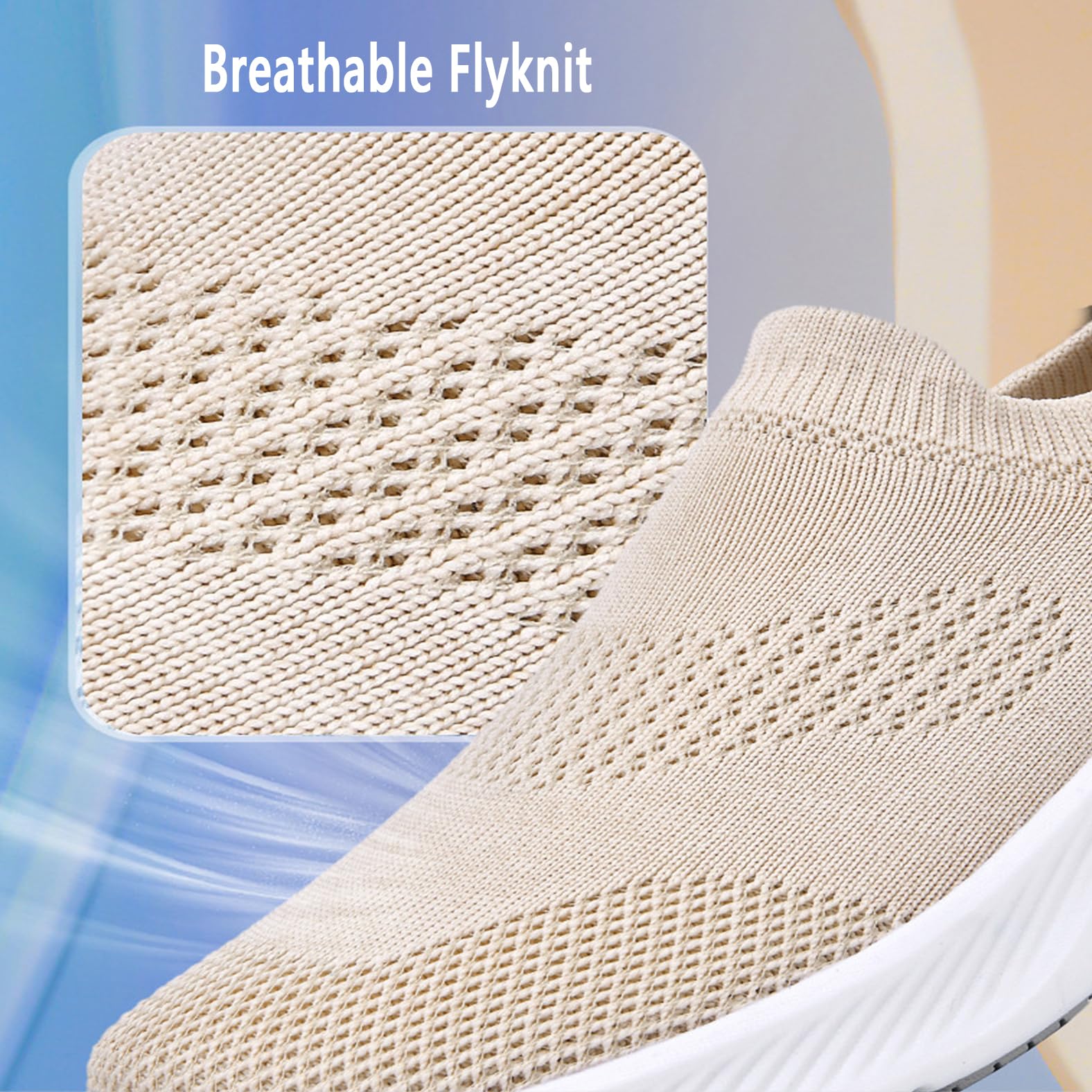 Calzado Casual Verano Mujer Zapatillas Antideslizantes Diabéticas Calzado Hallux Valgus Plantillas Extraíbles Espuma Viscoelástica Ligeras Adecuadas Personas Mayores Pies Hinchados
