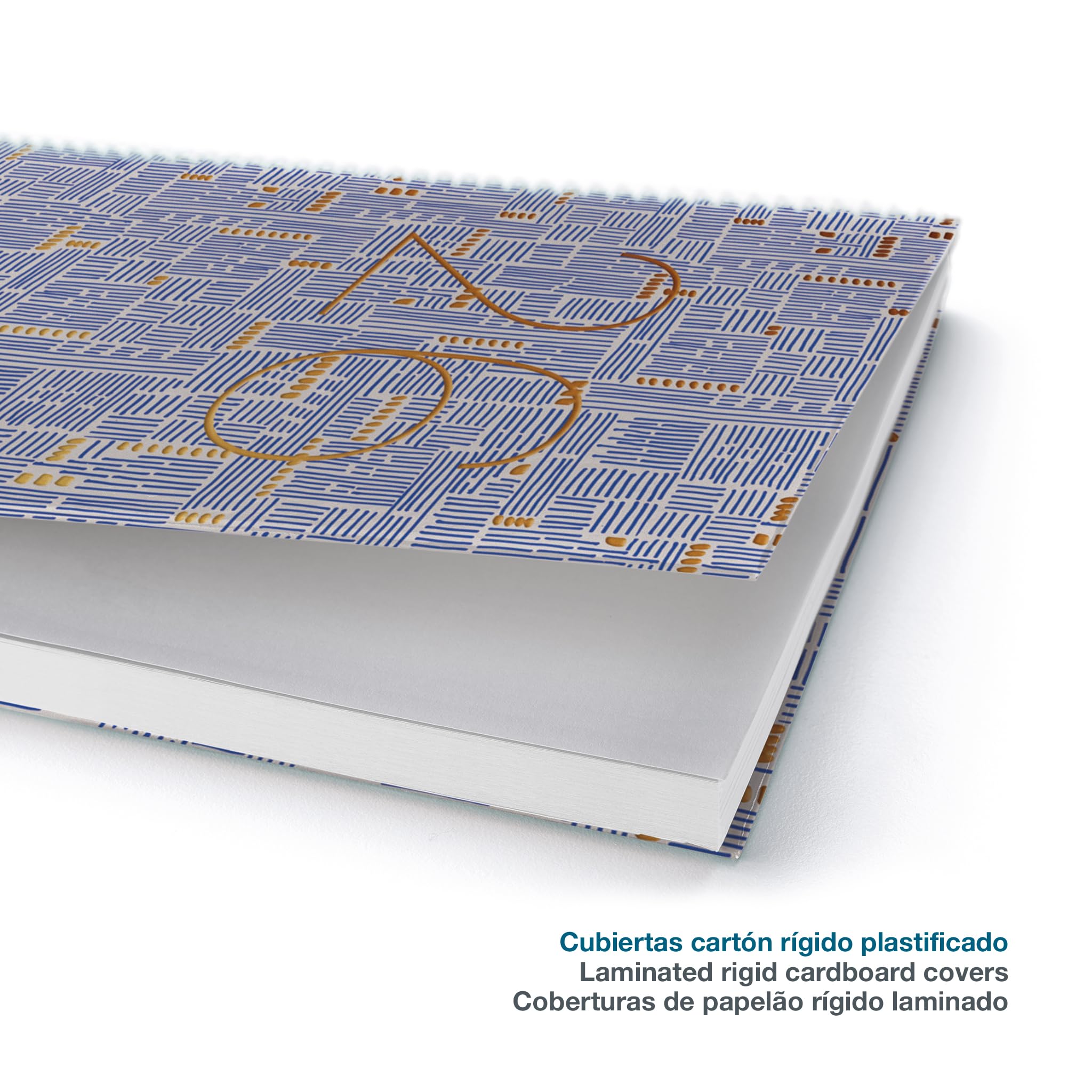 DESIGN GROUP Agenda Semainier 2023 à Couverture Rigide En Similicuir