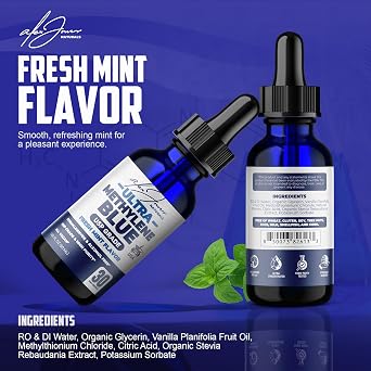 Alex Jones Ultra Methylene Blue 1% USP Grade Solution, Reagent, 50 mL