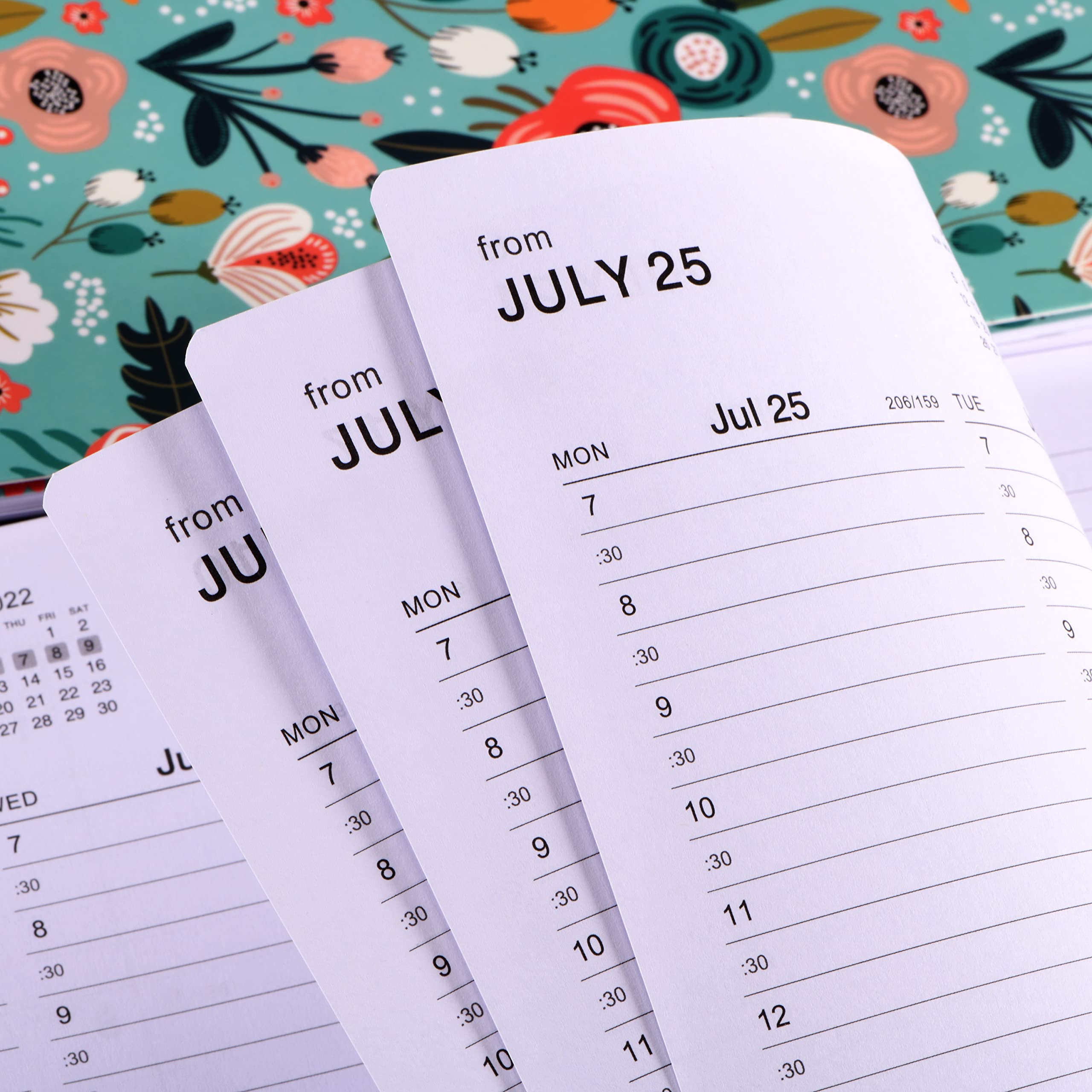 2022 Weekly Appointment Book/Planner 2022 Hourly Planner, 8" x 9.8