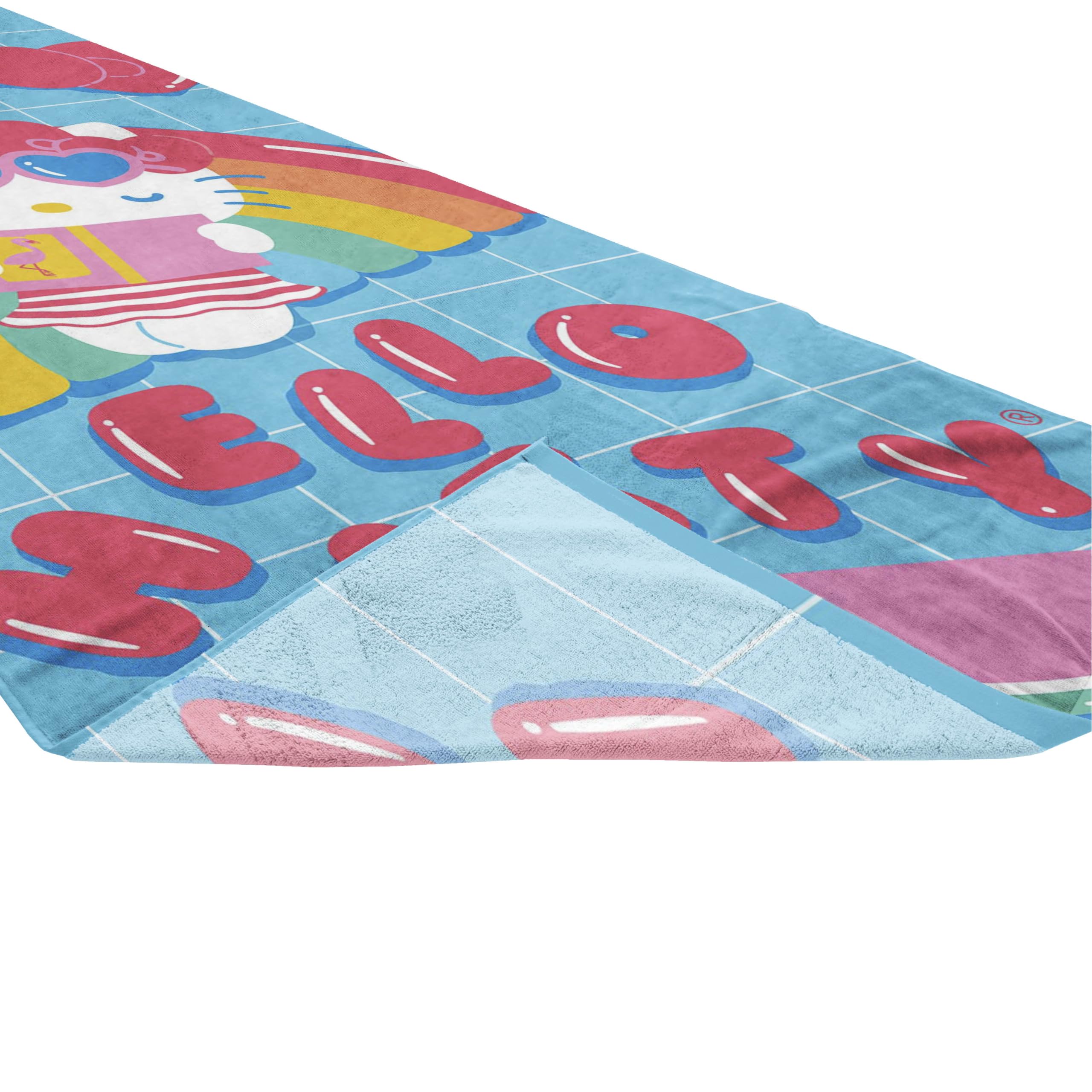 Amazon.com: Jay Franco Hello Kitty Rainbow Bath Pool Beach