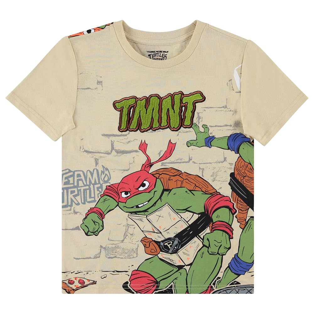 Amazon.com: Teenage Mutant Ninja Turtles Boys Short Sleeve T