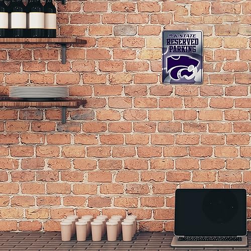 Miniatura 175 de Letrero de metal NCAA de 8.5 x 11 pulgadas, ideal para cueva de hombre, dormitorio, oficina, decoración del hogar Primario