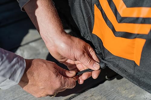 Miniatura 5 de Pelican Catch - Funda para kayak, repelente al agua y protección UV, resistente, 2 tamaños, color gris