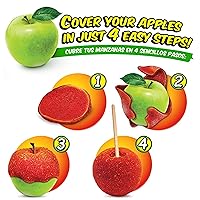 Vista 6 de Zumba Pica Forritos Cubre Manzanas (Chamoy) 5 piezas