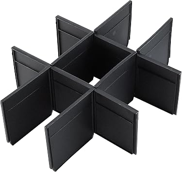 48-22-8472 Tool Box Durable Drawer Dividers Fits For 48-22-8442 2 Drawer Tool Box, Includes 2 Long Dividers & 6 Small Dividers
