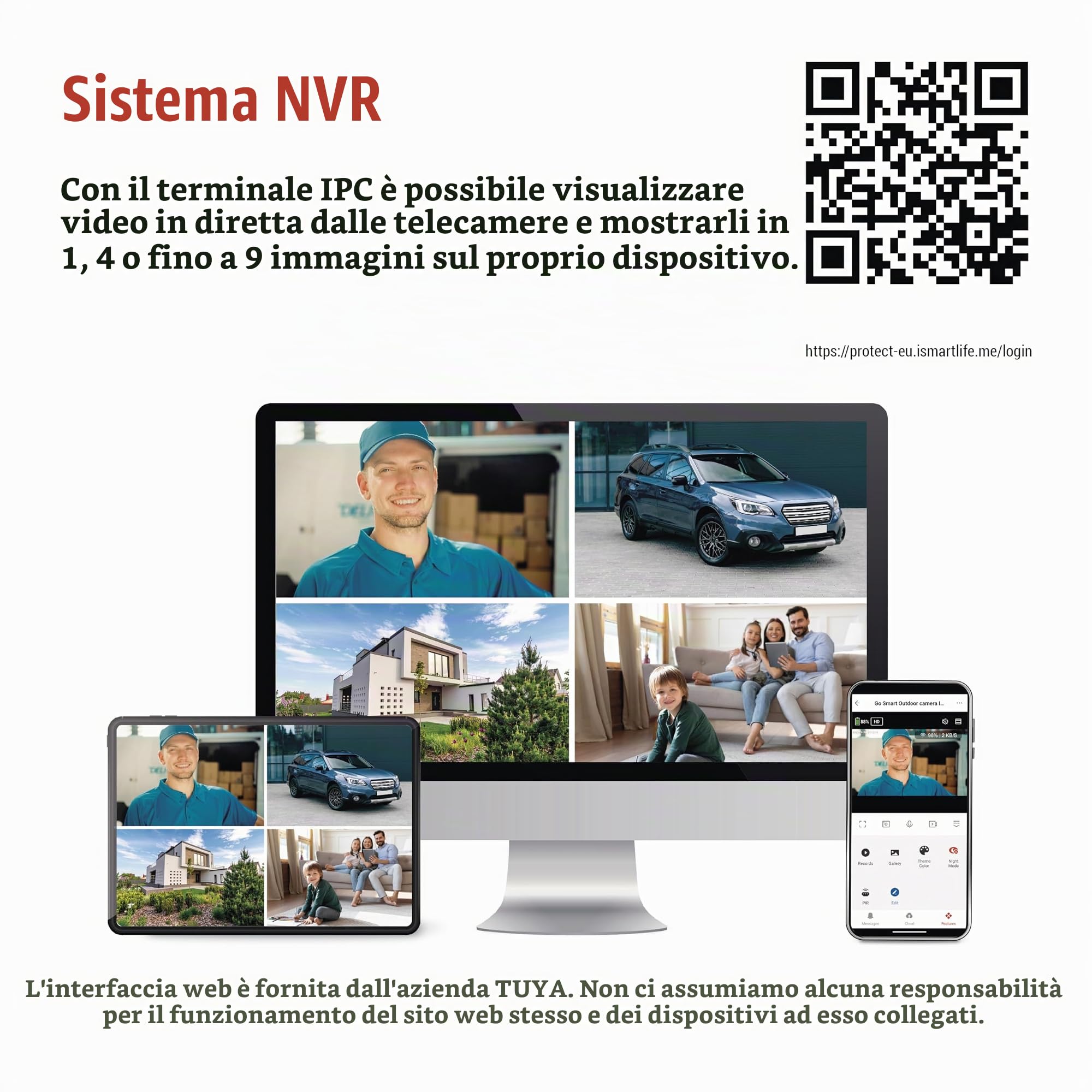 EMOS GoSmart - Telecamera Intelligente Esterno con WiFi & Luce 4MP 2.5K Telecamera di Sorveglianza - Girevole con Rilevamento di Movimento, Visione Notturna fino a 10m, Audio a 2 Vie - Per Lampada E27