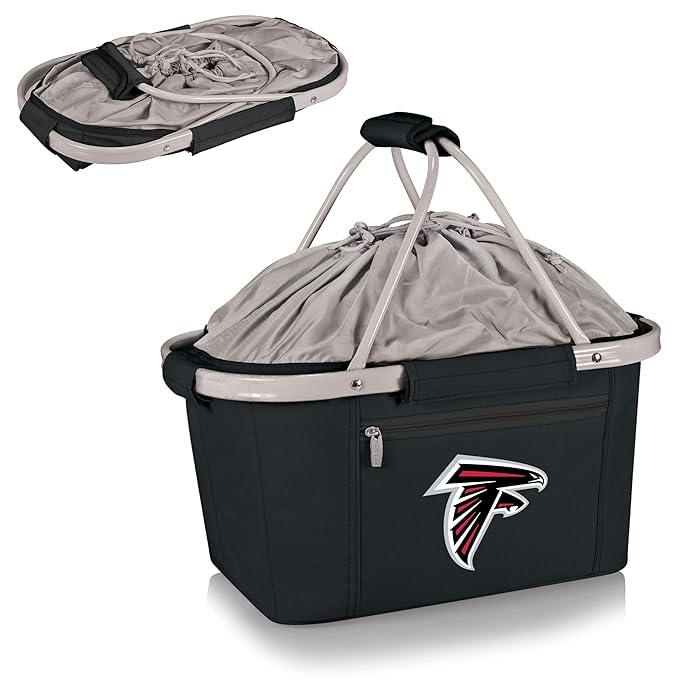 NFL Atlanta Falcons Metro Insulated Basket, Black