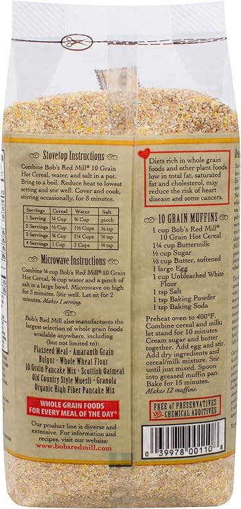 Bob's Red Mill 10 Grain Cereal - 25 oz